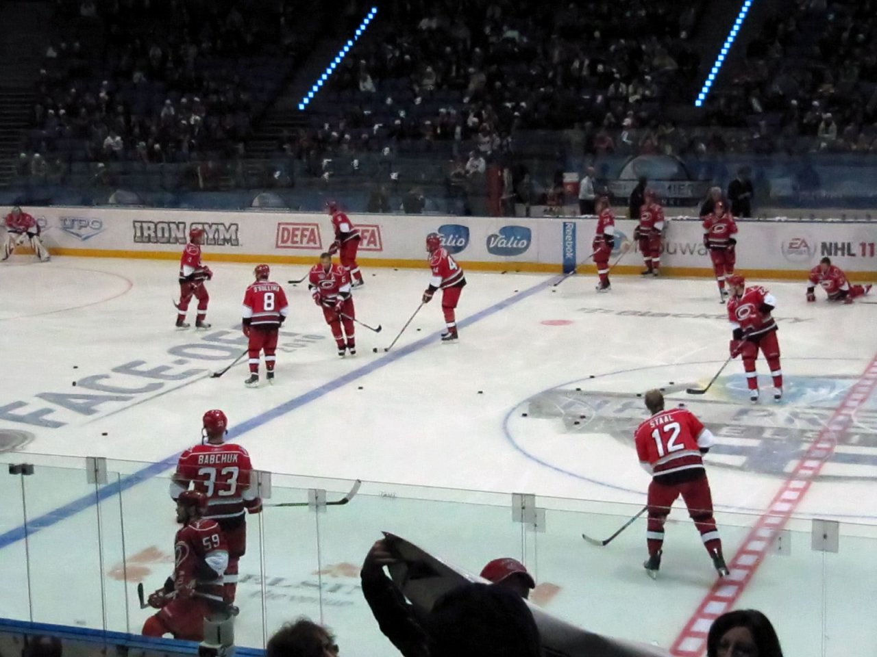 warmups