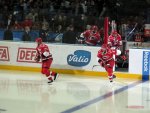 starters coming out on the ice