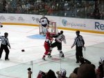 Kostopoulos and Nystrom fighting