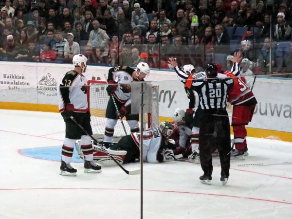 during the game