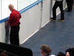 Olympic ice shrunk down to NHL size...  :)