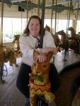 Cyn on the Carousel