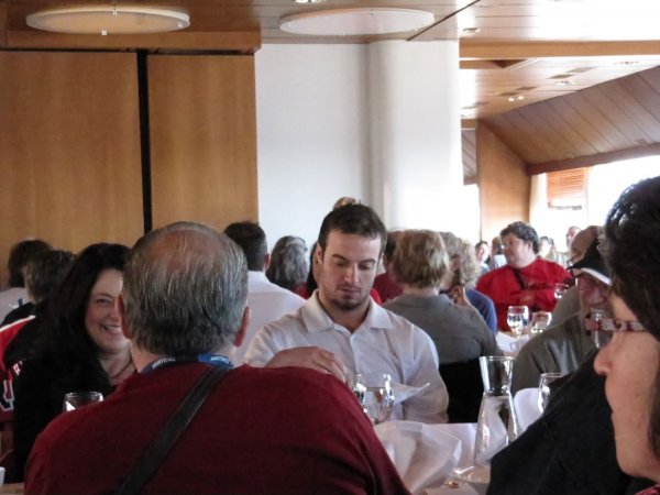 lunch with the team