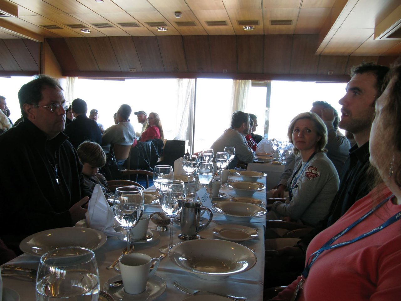 lunch with the team