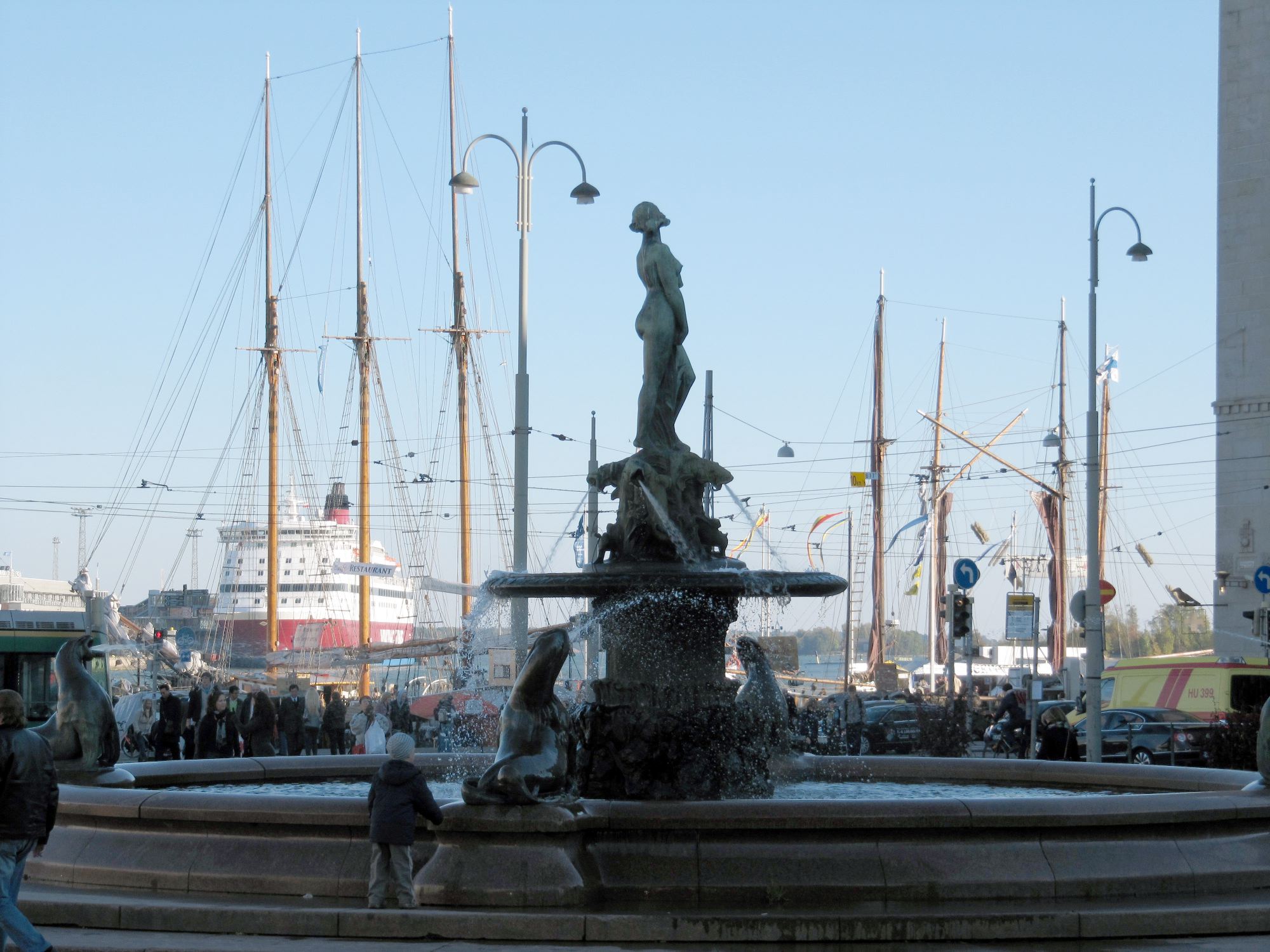 statue near the market square