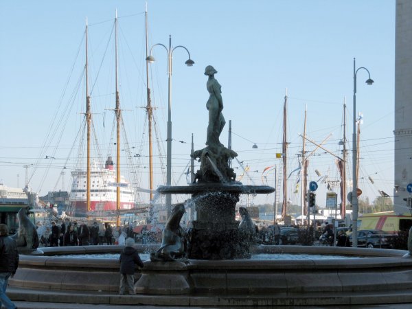 statue near the market square