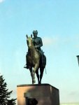 statue outside the art museum