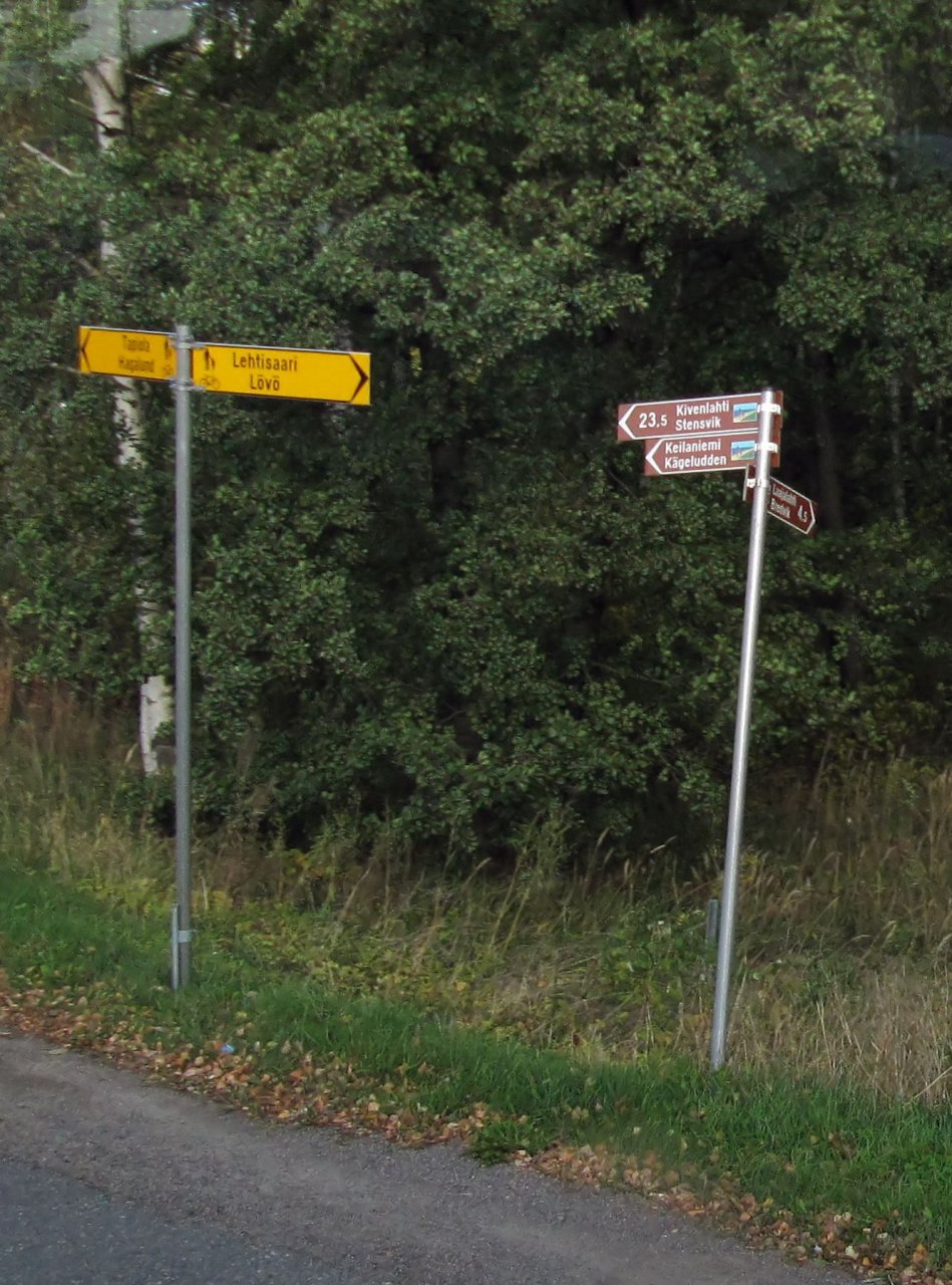 street signs