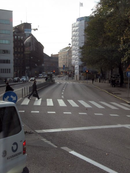 touring Helsinki