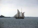on the boat to Suomenlinna