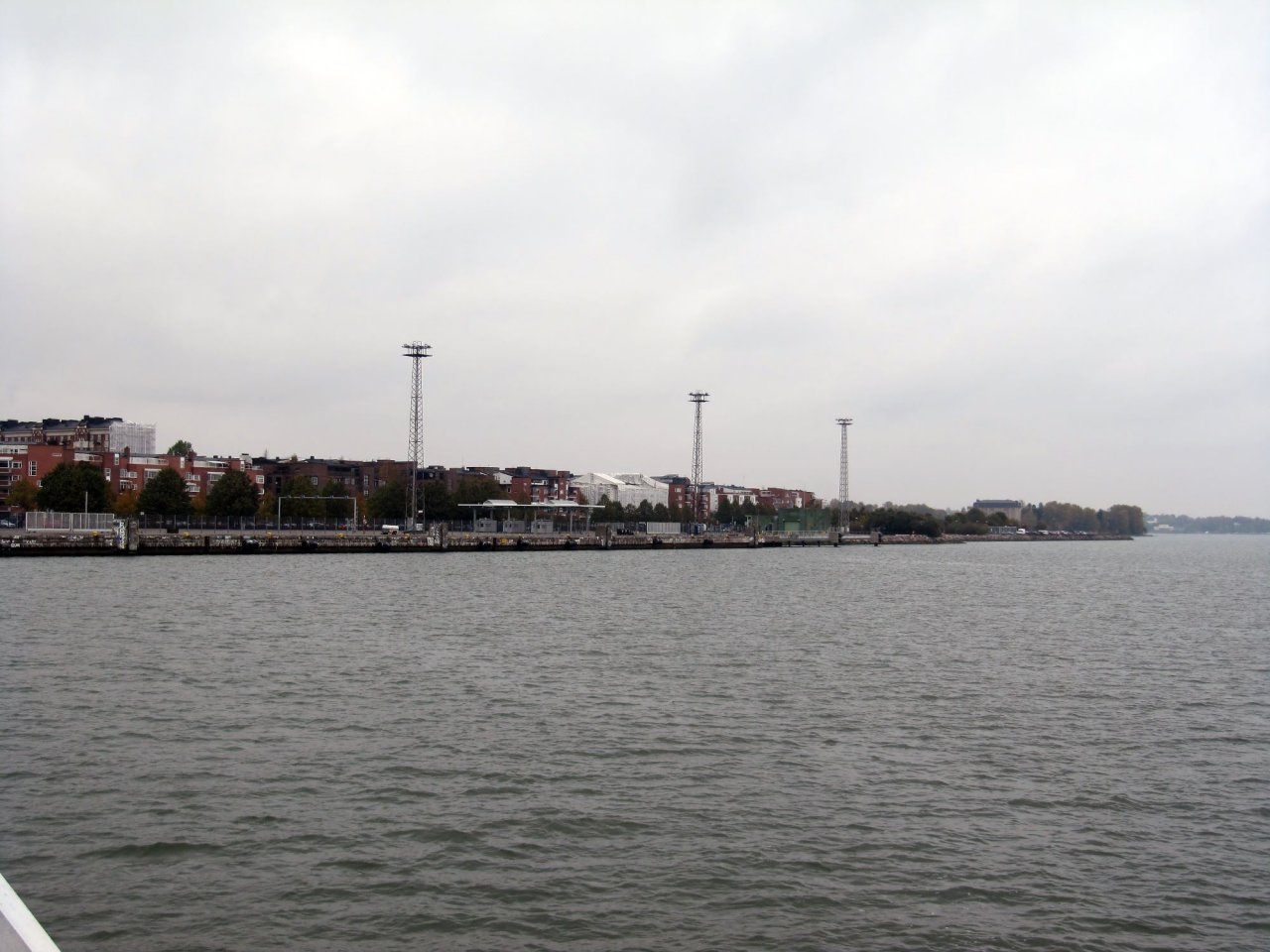 on the boat to Suomenlinna