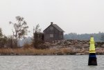 on the boat to Suomenlinna