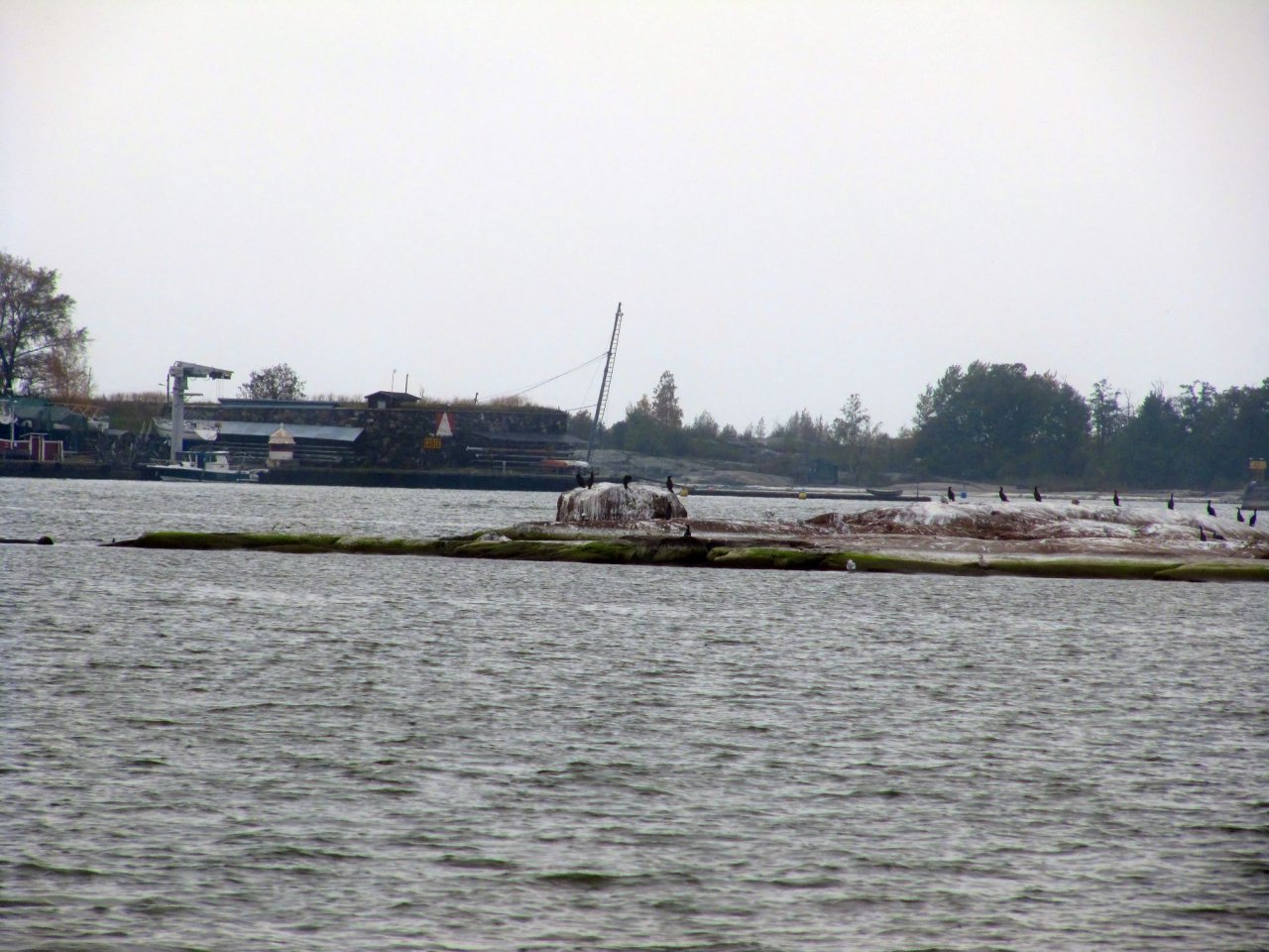 returning from Suomenlinna