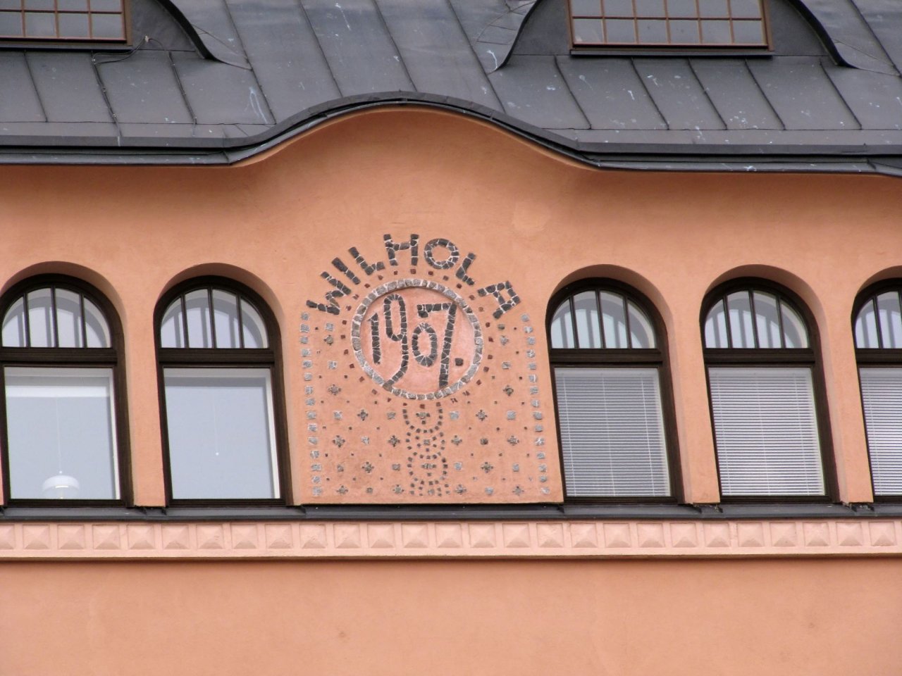 interesting details on the building next to our hotel
