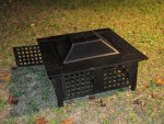 fire pit - assembled!