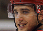 Brandon Sutter smiling.  Ding!