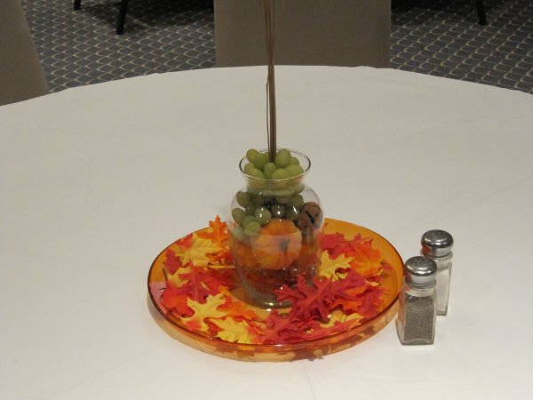 the table setting