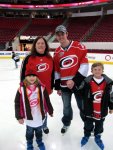 Cynthia, Stephanie, and Cameron with Jamie McBain