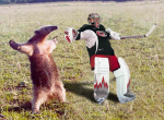Puck You! Cam Ward is an ANTEATER!