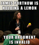 James Portnow is Holding a Lemon - Your Argument is Invalid