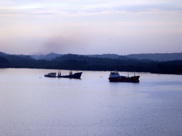Sunken Tanker