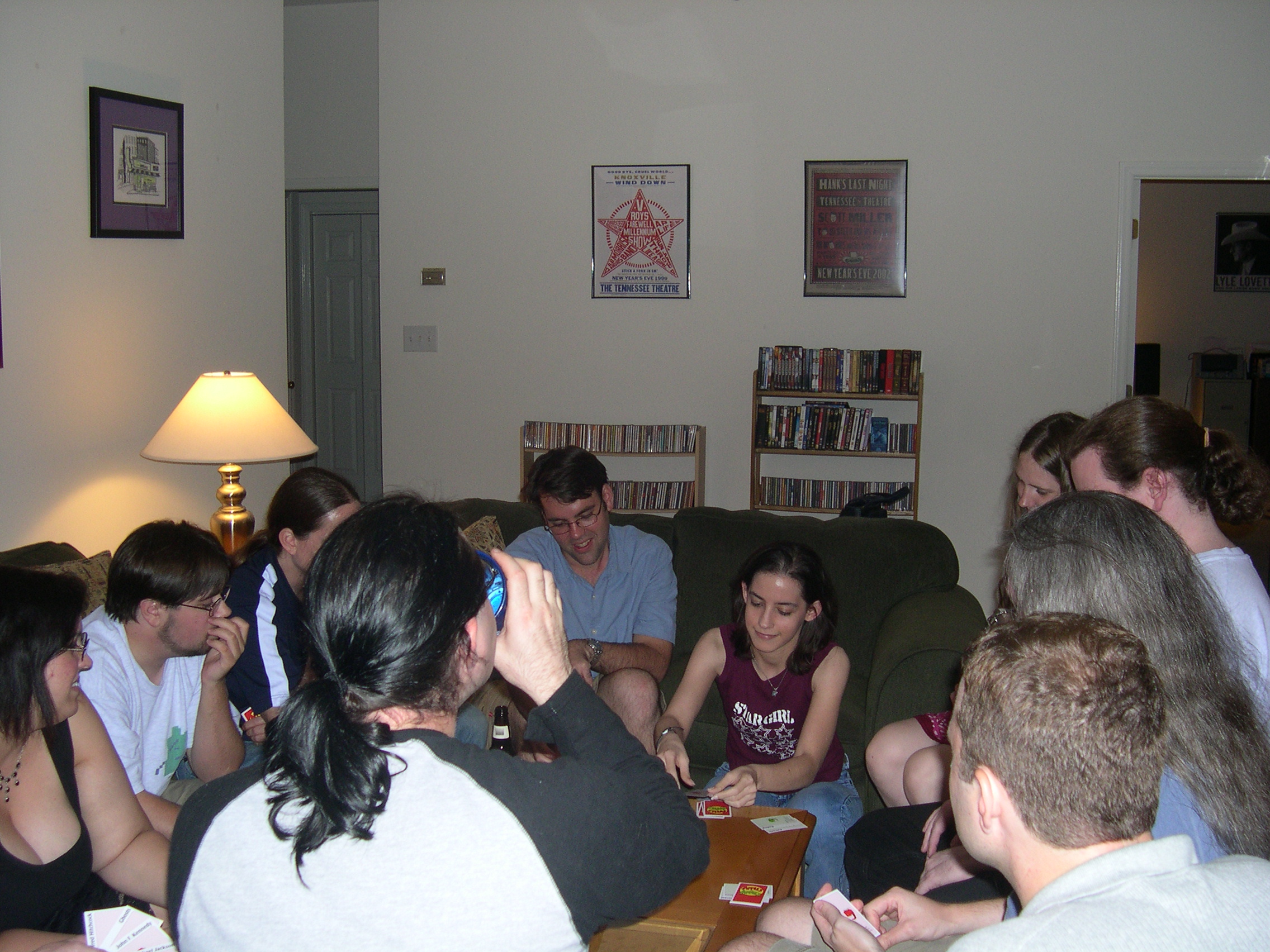 Everyone Playing Apples to Apples (2)
