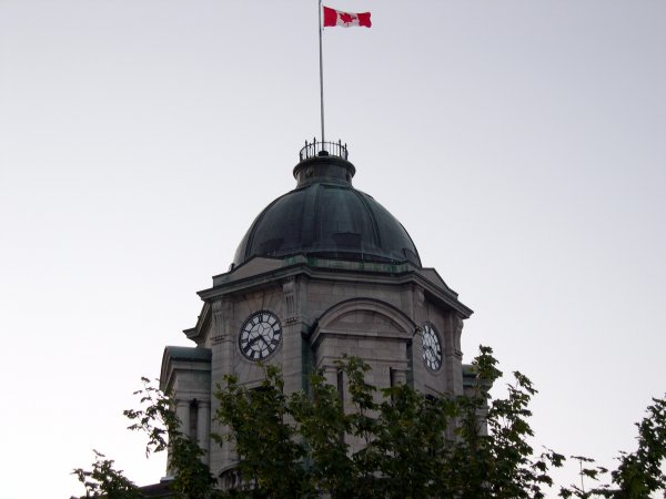 Quebec City - Dome near the chateau in old Quebec.