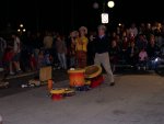 Quebec City - ...and makes him do something strange with a drum...
