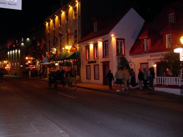 Quebec City - Down the main drag.