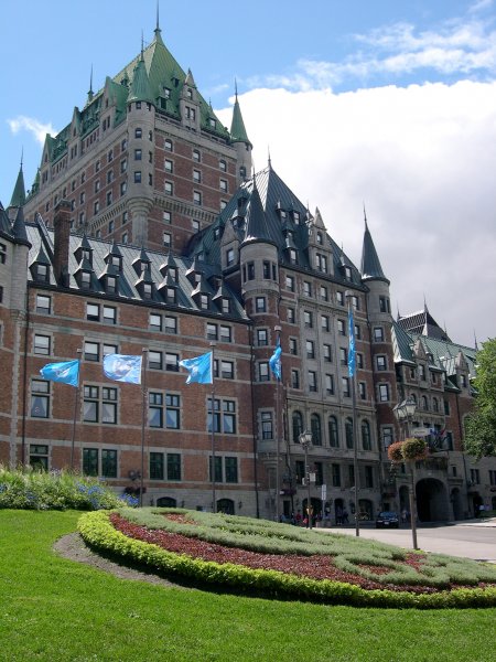 Quebec City - We got a lot of shots of the Chateau, but this is my favorite (thanks, Patty!)