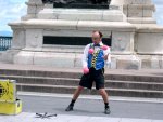 Quebec City - Still juggling.