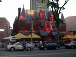 Quebec City - The "haunted club".