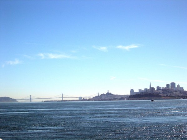 Skyline and the Bay Bridge