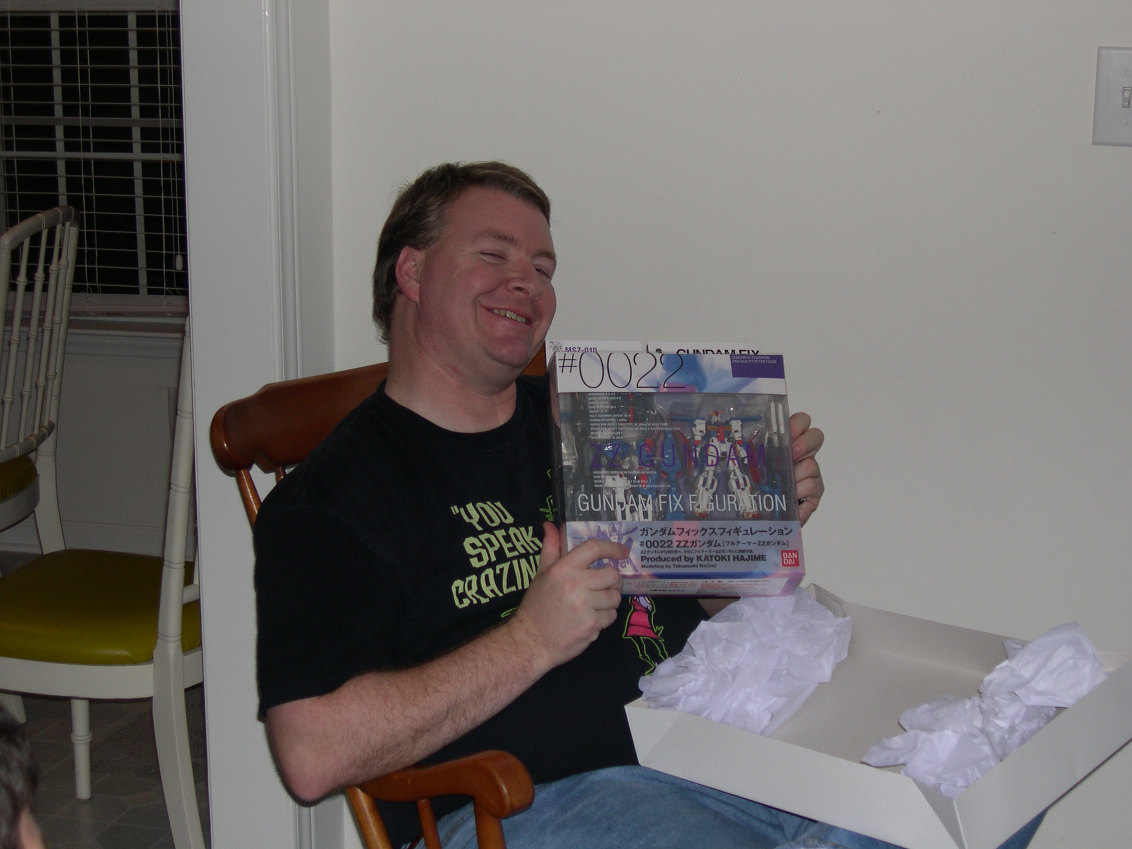 Jeff got a Gundam Fix Figuration too