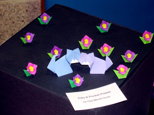 Kitty and Pocket Posies by Gay Merrill Gross