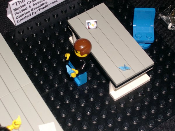 Lego origami instructor (by Charles Esseltine)