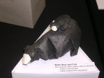 sloth bear and cub