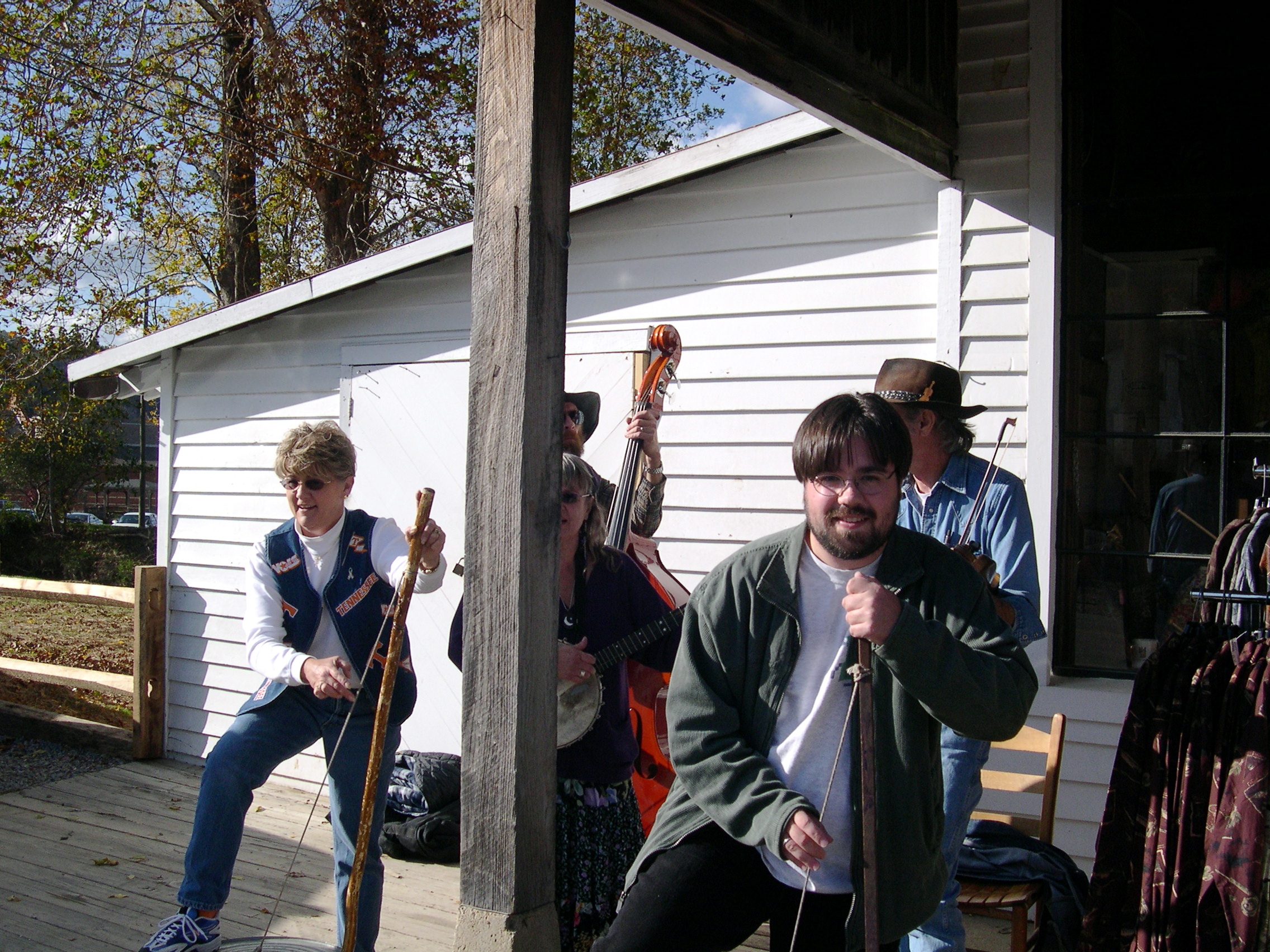 (Valle Crucis) Playin' Tub Bass (2)