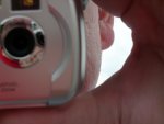 Cam was taking a picture of me.  So I thought I'd return the favor.  You can kind of see me in the viewfinder!