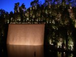 the waterfall at the Wynn; a picture doesn't do it justice
