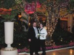 Bill and Heather at the Wynn