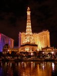 the Eiffel Tower at the Paris