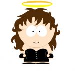 Cynthia as a South Park character