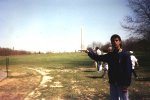 Jason holding the Washington Monument
