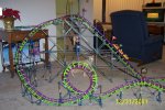 side view of the coaster