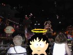 We went down to the Rio to check out the mardis gras floats.