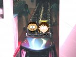 I know Cyn loves roller coasters, so we went on a ride.