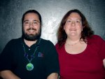 Me and Cynthia (like my Flava Flav birthday necklace?)