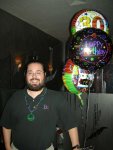 Courtney brought balloons.