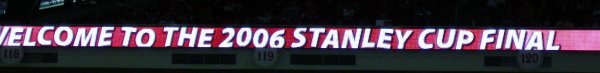 Welcome to the 2006 Stanley Cup Final